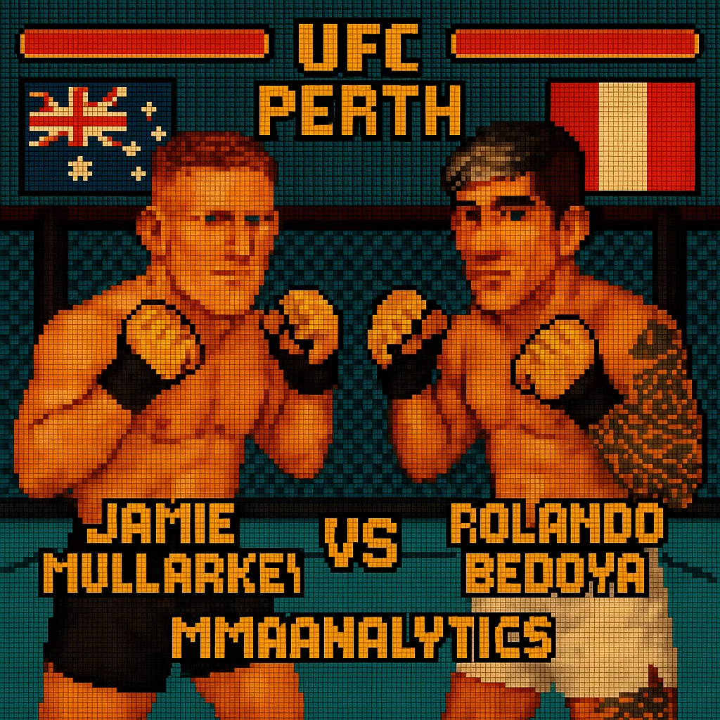 Jamie Mullarkey vs Rolando Bedoya - UFC Perth